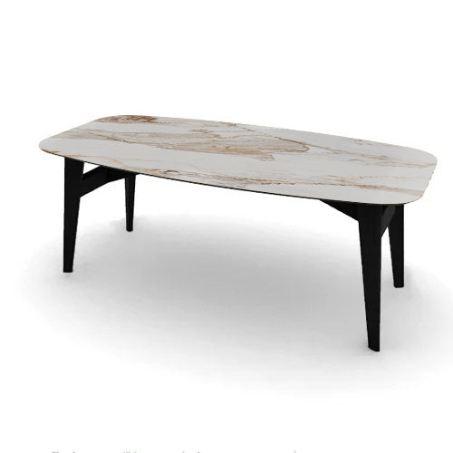 variant Mesa Abrey Rounded 200 cm para Comedor. Muebles Italianos