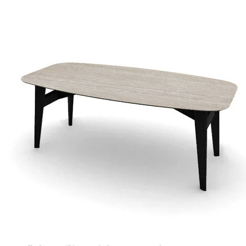 variant Mesa Abrey Rounded 200 cm para Comedor. Muebles Italianos