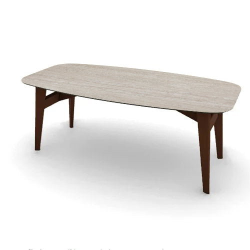 variant Mesa Abrey Rounded 200 cm para Comedor. Muebles Italianos