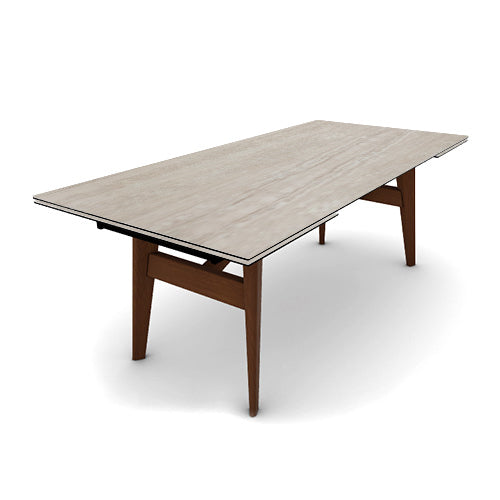 variant Mesa Abrey Rectangular Extensible 200 cm para Comedor. Muebles Italianos