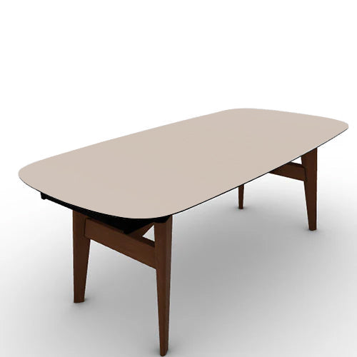 Mesa Abrey Rounded Extensible 200 cm para Comedor