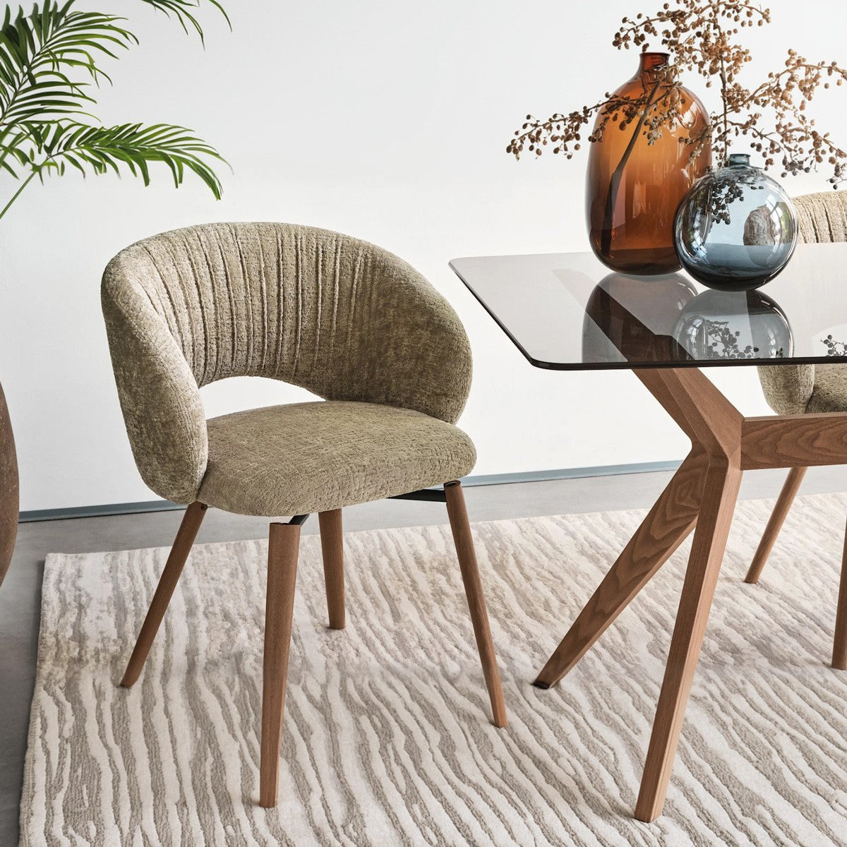 Silla Giratoria Anime de madera