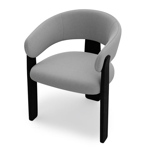 Silla Anthea tela y madera