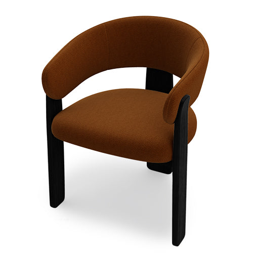 Silla Anthea tela y madera
