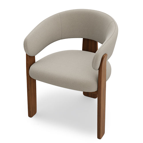 Silla Anthea tela y madera