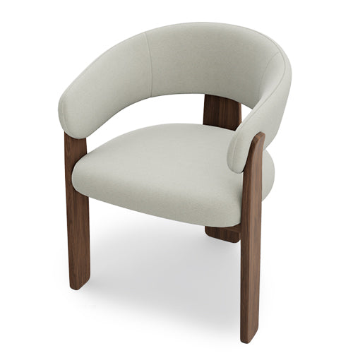 Silla Anthea tela y madera