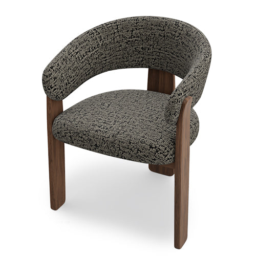Silla Anthea tela y madera