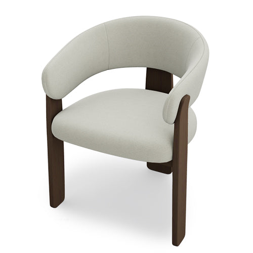Silla Anthea tela y madera
