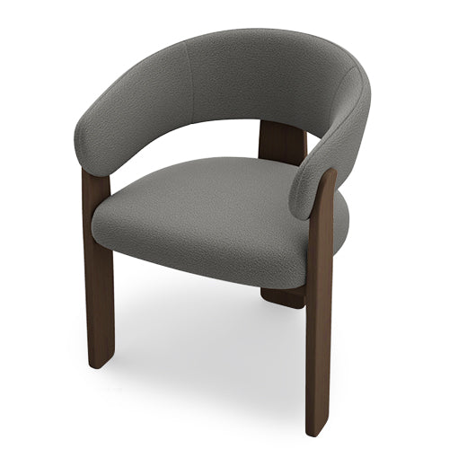 Silla Anthea tela y madera