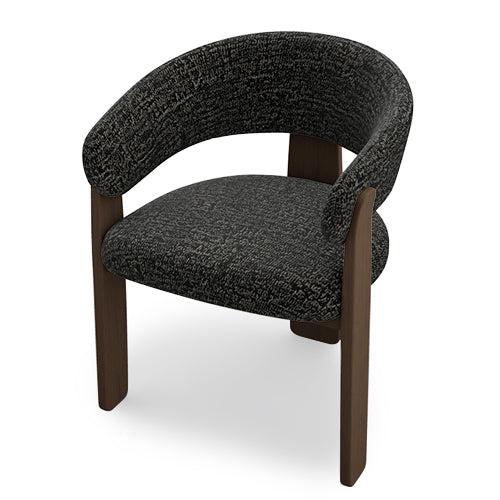 Silla Anthea tela y madera