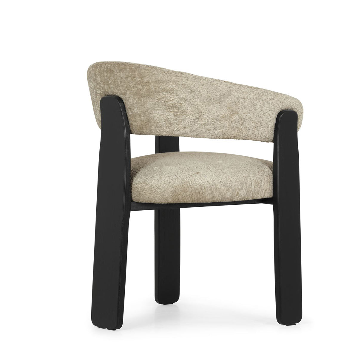 Silla Anthea tela y madera