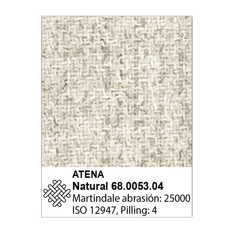 Loveseat Adrenalina Natuzzi en tela Atena