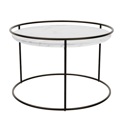 mesa de centro atollo redonda