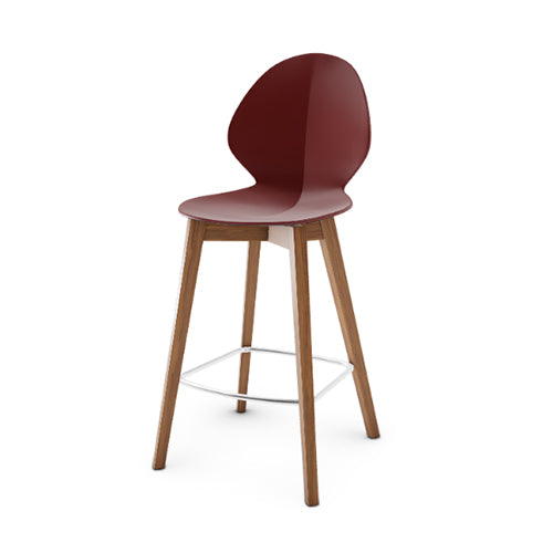 banco basil polipropileno y madera