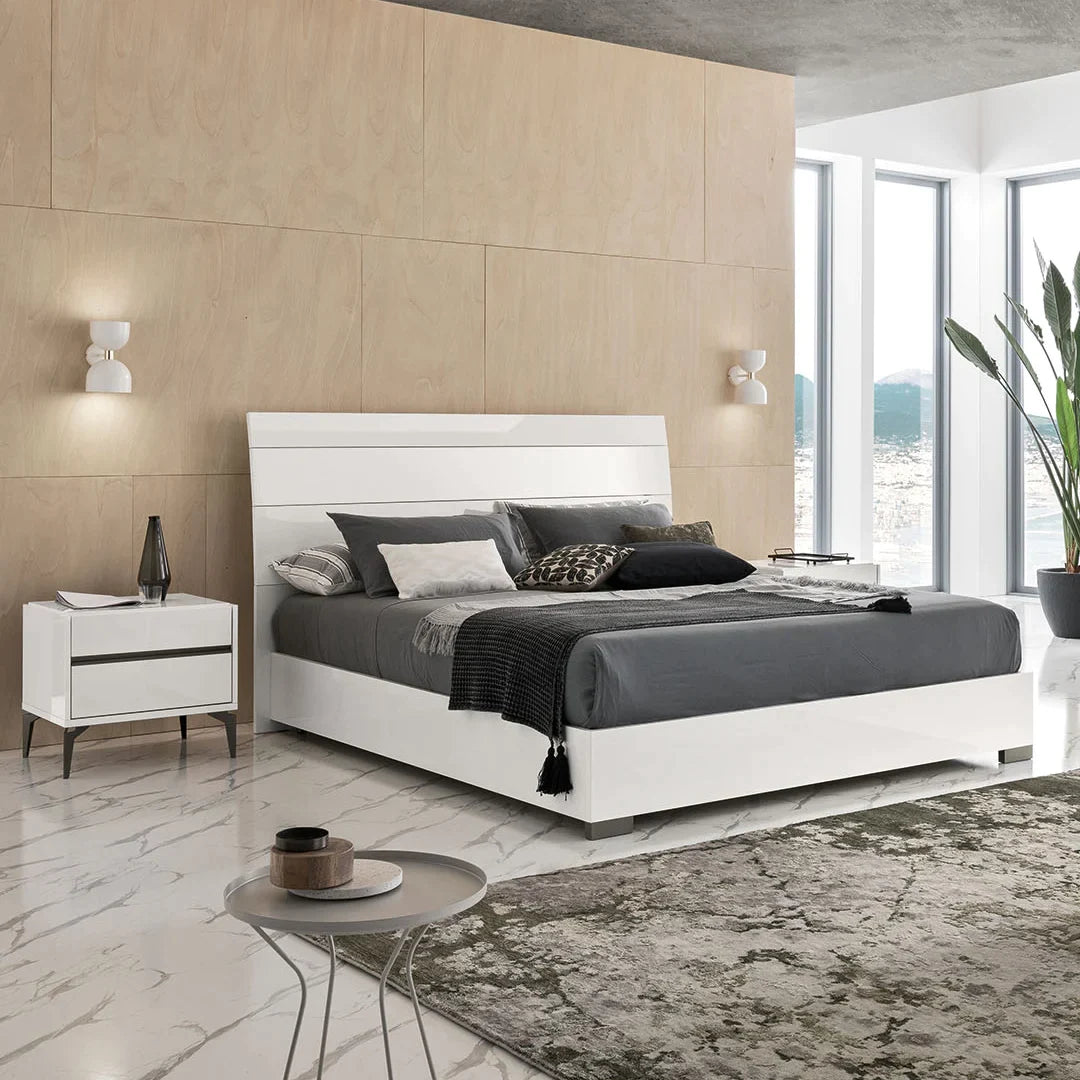 Cama Costablanca Queen Size. Muebles Italianos