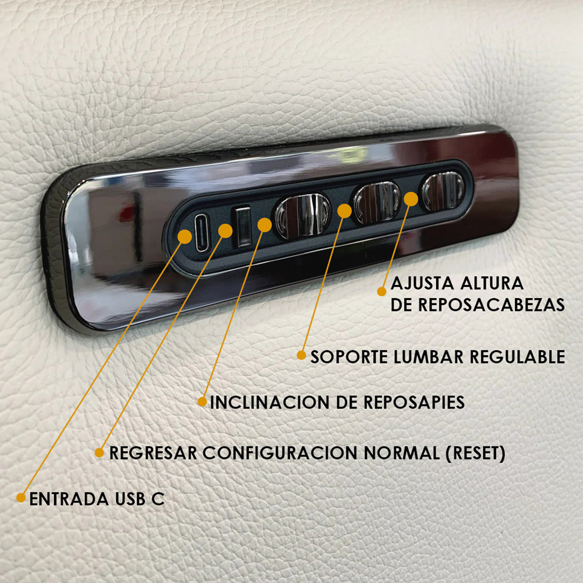 Sofá reclinable Columbus