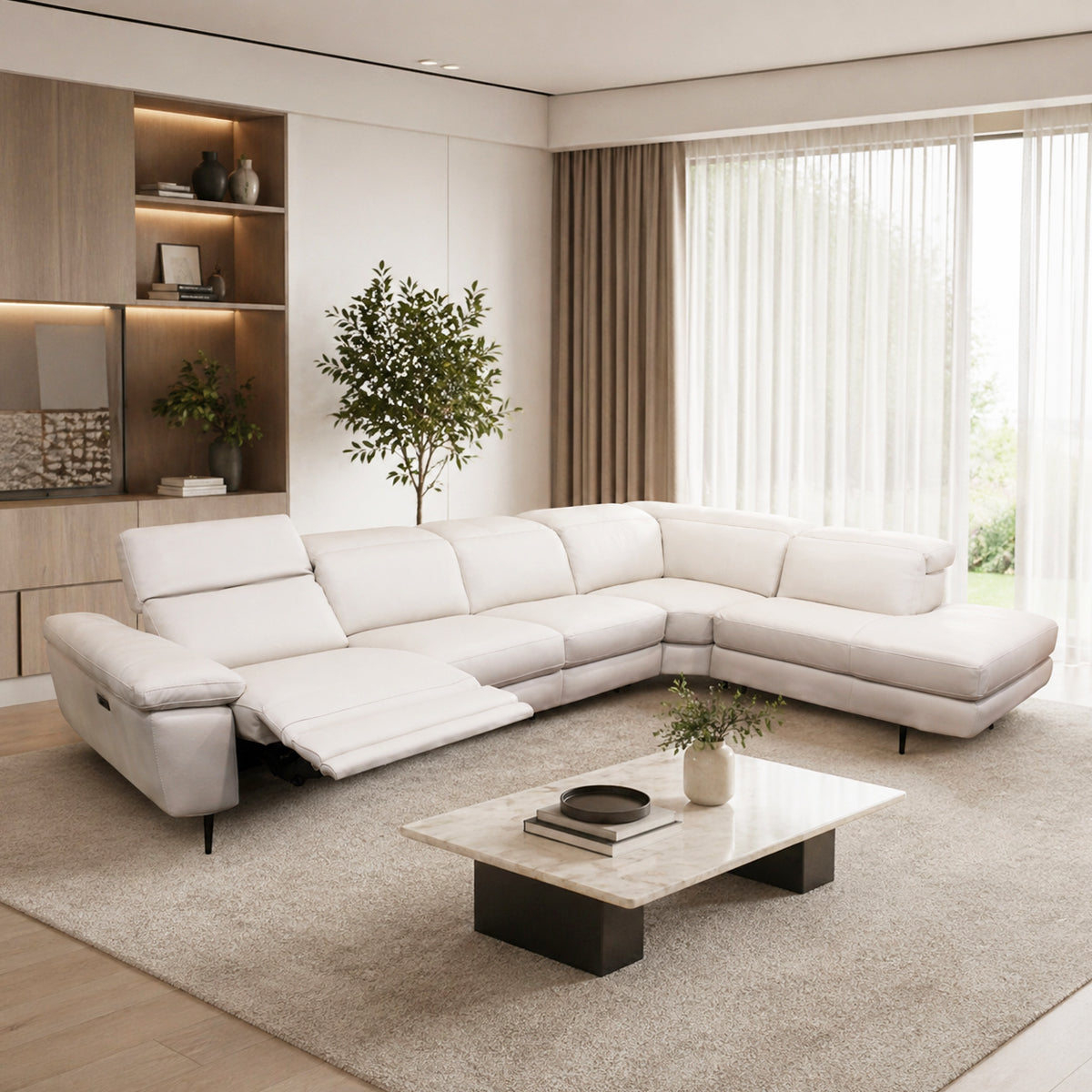 Esquinero Derecho Coro Natuzzi Grande Reclinable