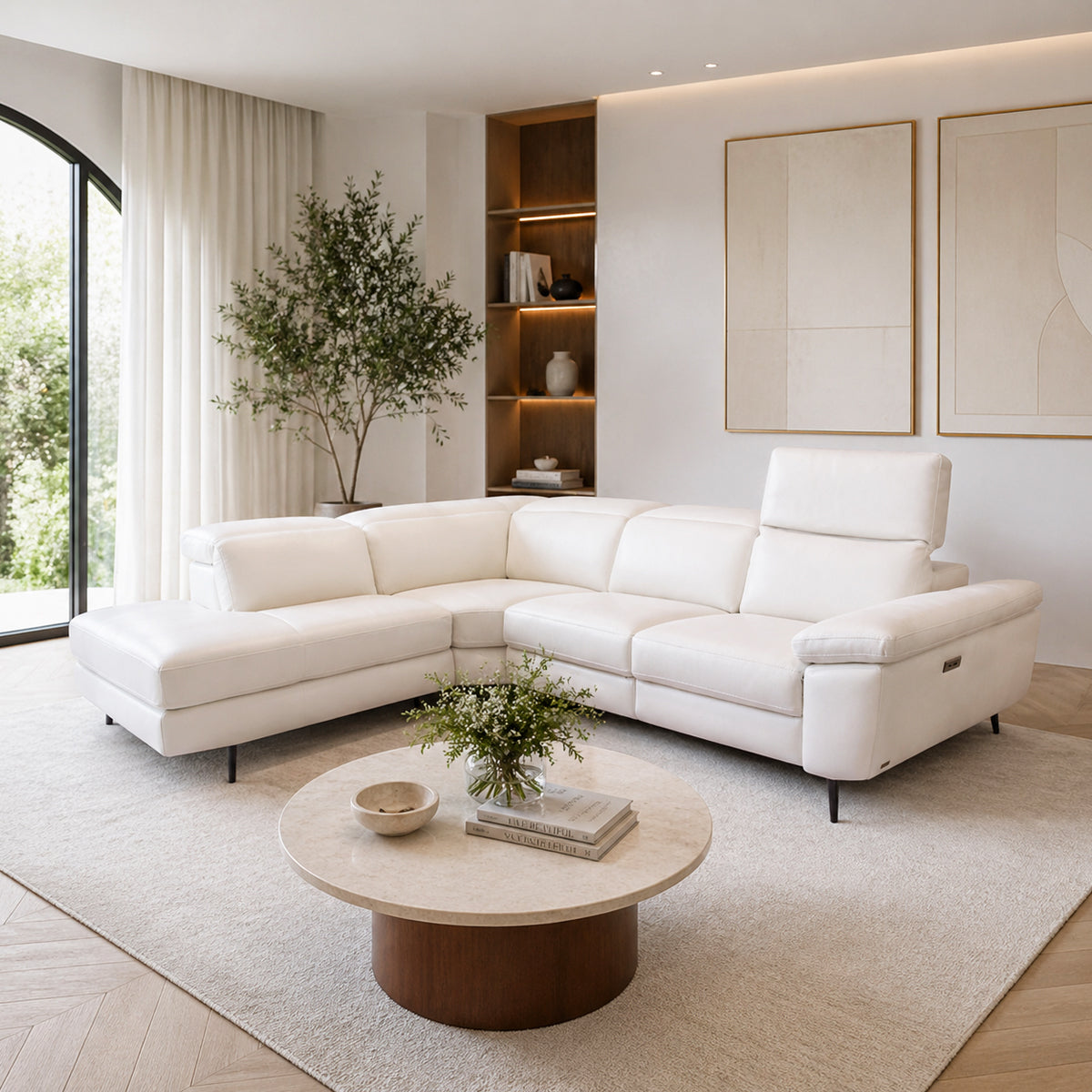 Esquinero Izquierdo Coro Natuzzi Chico Reclinable