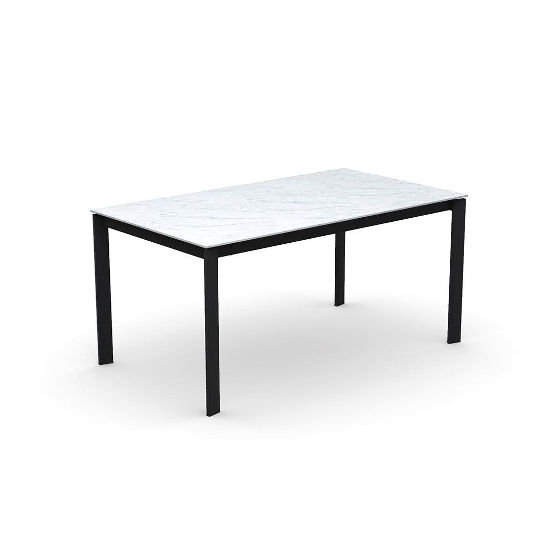 Mesa Extensible Eminence Fast base metalica 160 cm. Muebles Italianos variant