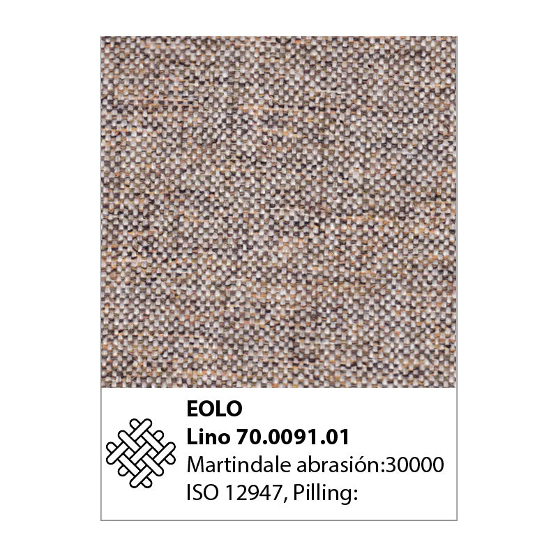 Sofá Destrezza Natuzzi  tela Eolo Rosa Grigia