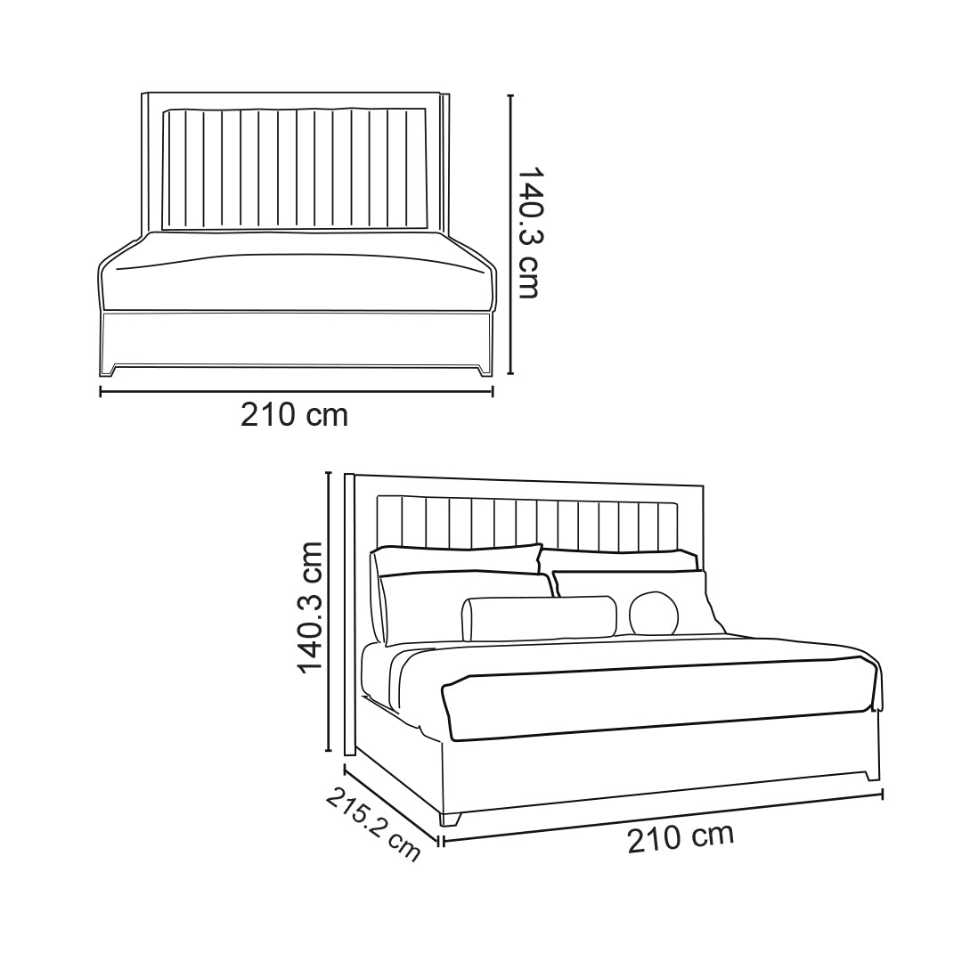 Cama Ellen King Size