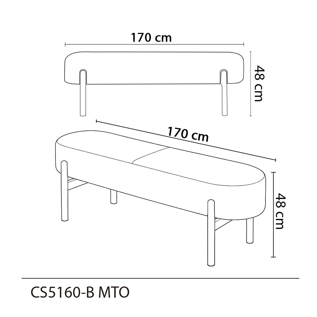 banca Oleandro 170 cm