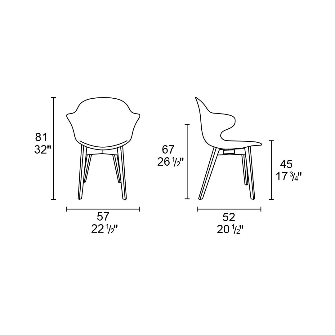 ESQUEMA SILLA SAINT TROPEZ MADERA