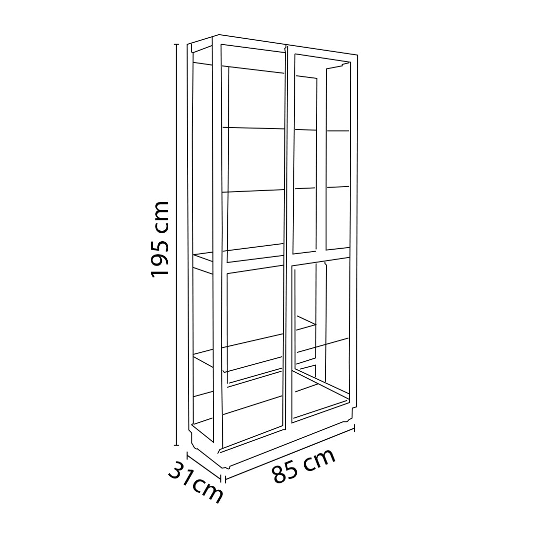 Vitrina Jayden Espresso
