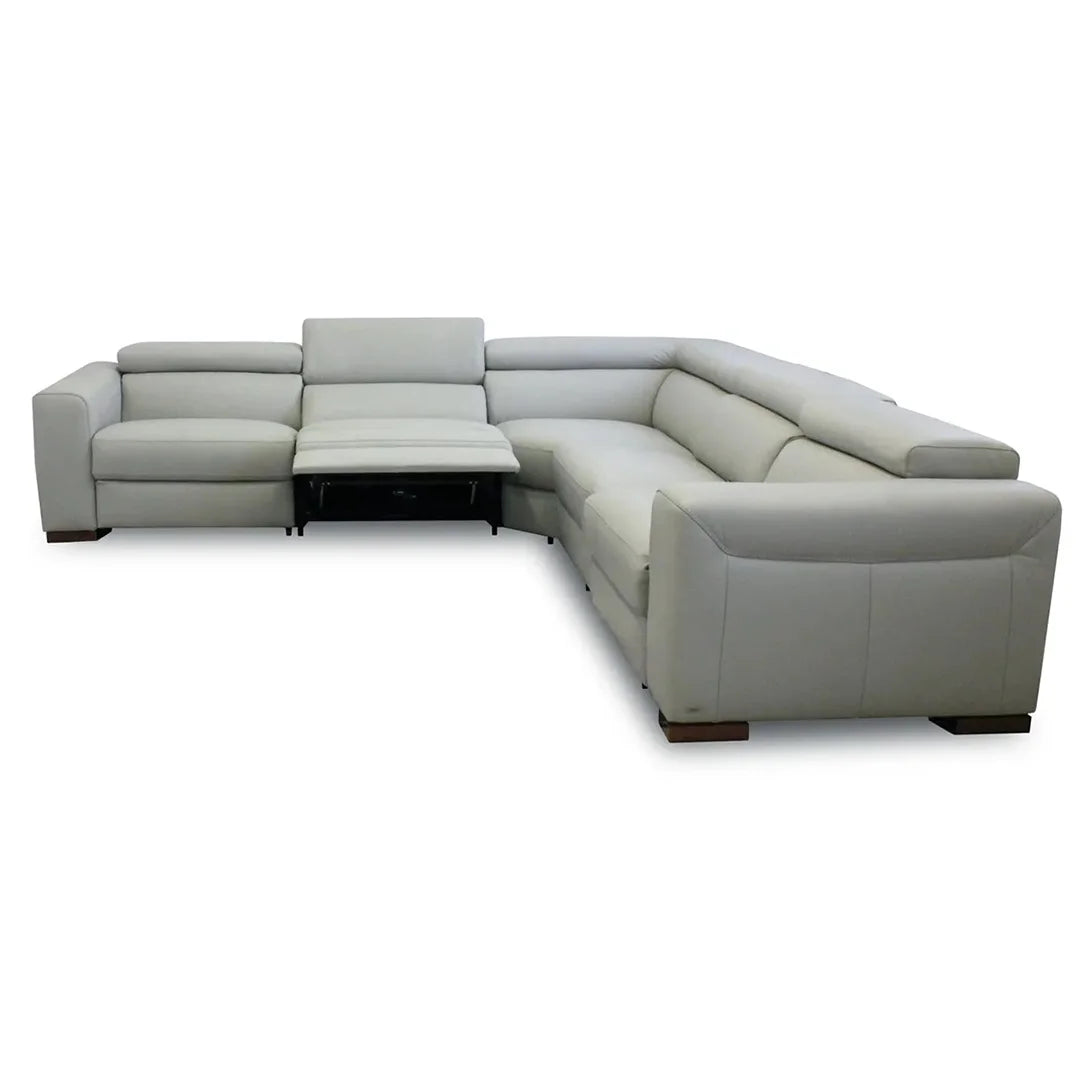 Esquinero Forza color gris 3 reclinables. Muebles Italianos
