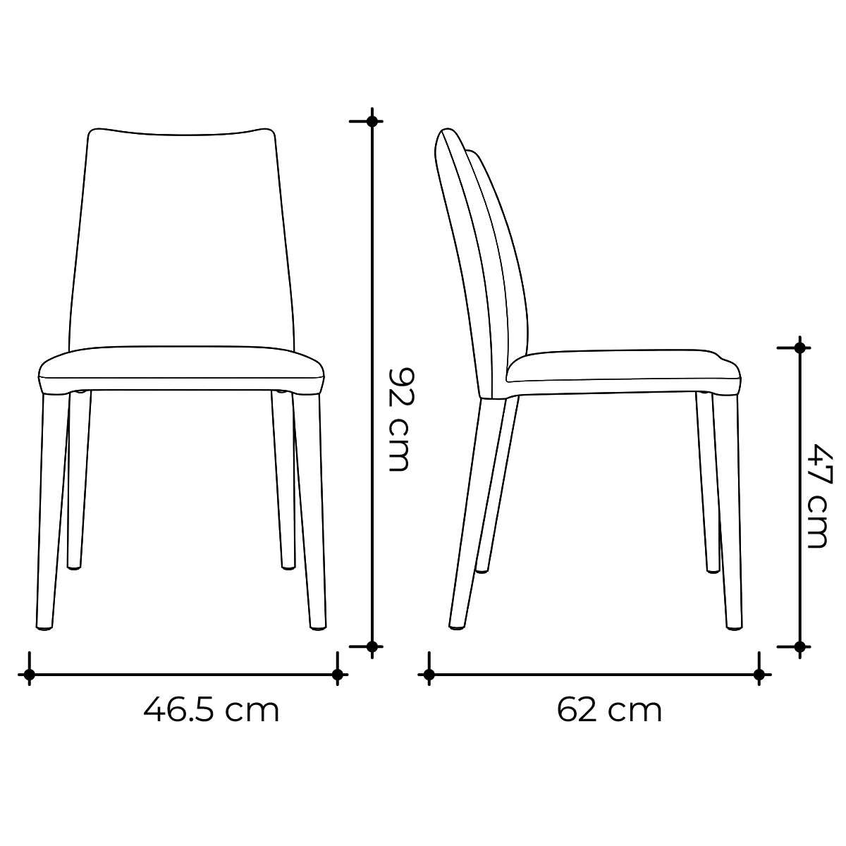 silla fay tipo piel de madera