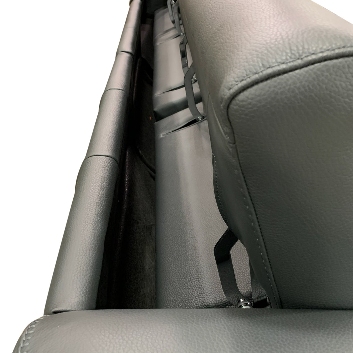 Sofá Reclinable 3 plazas Forza Natuzzi en piel Antracita