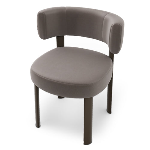 silla glen de metal