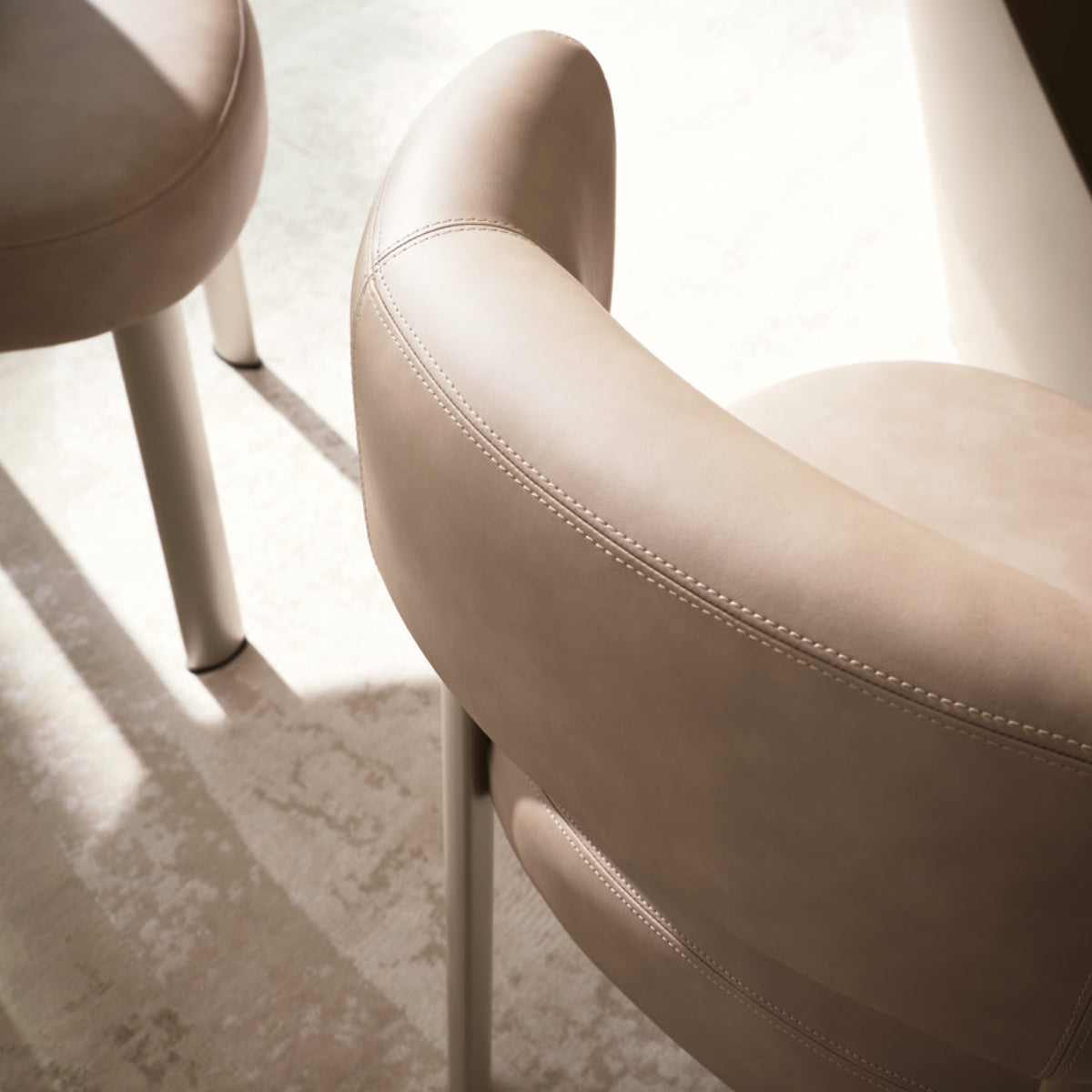 silla glen de metal