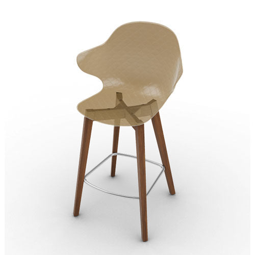 banco saint tropez policarbonato y madera