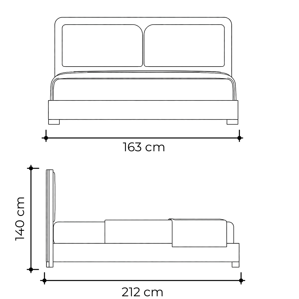 Recámara Queen Size Hebe