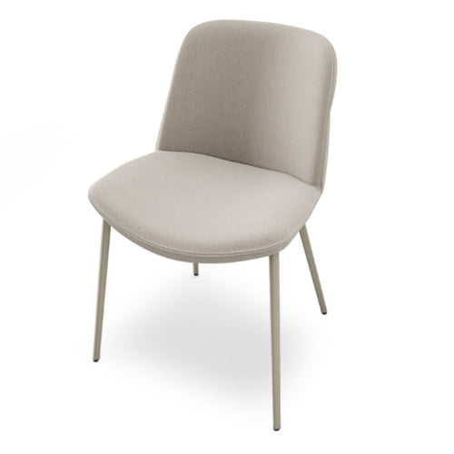 silla onda metal