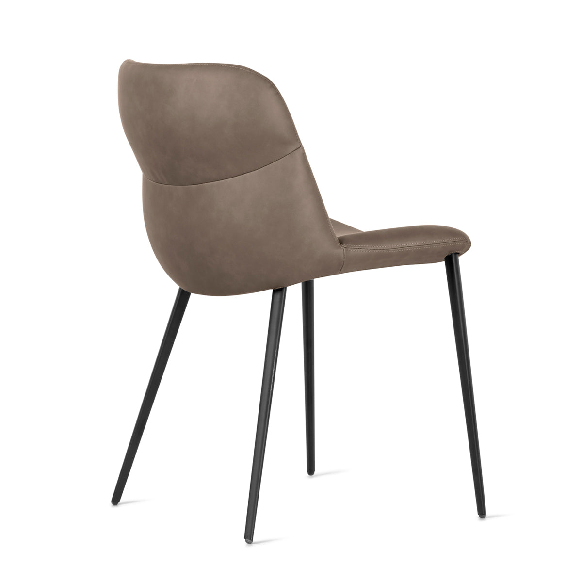 silla onda metal
