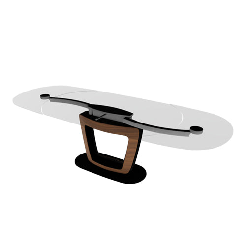 mesa orbital extensible 165 cristal