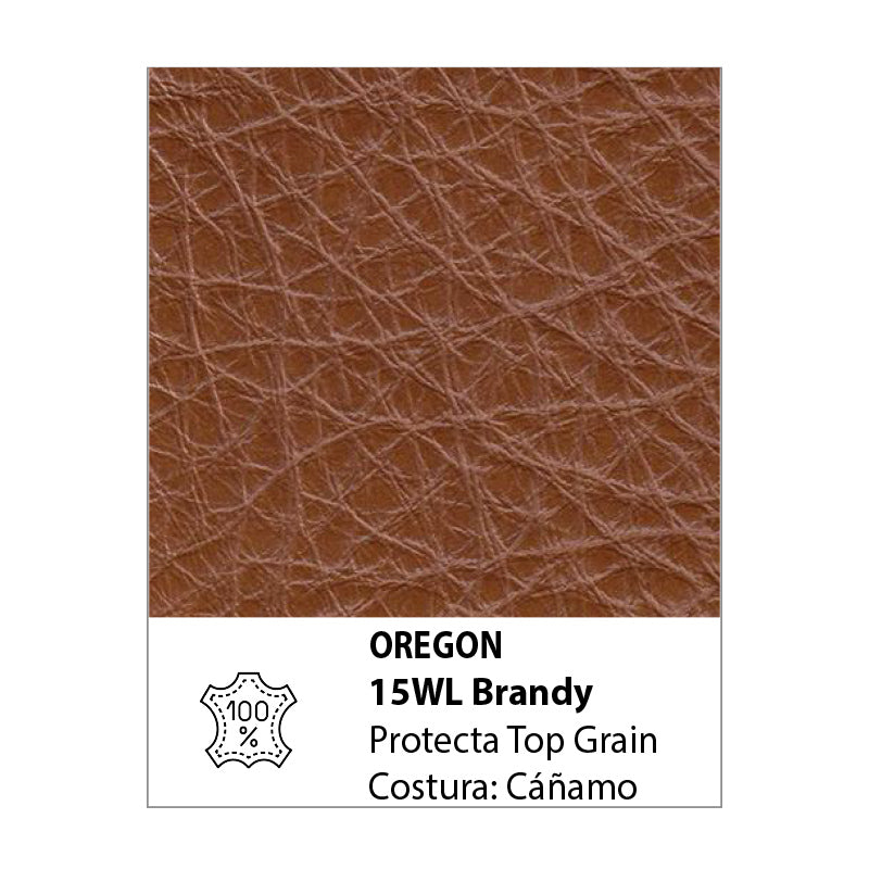 Sofá largo Destrezza Natuzzi en piel