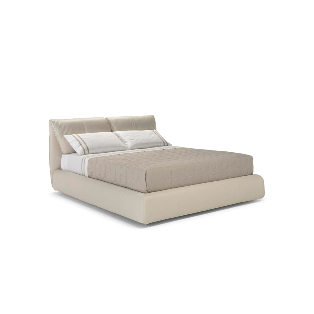 Cama King Size Orbitale de piel Natuzzi