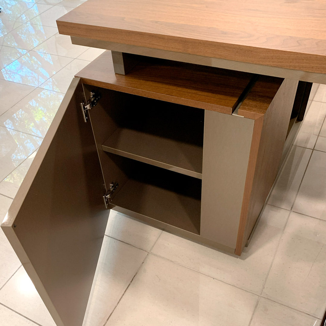 Set de Escritorio y contra derecho Porta Romana 180 cm