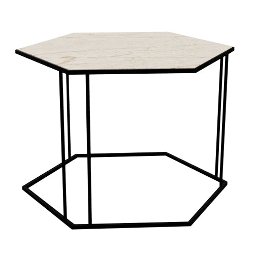 Mesa de centro Renee hexagonal