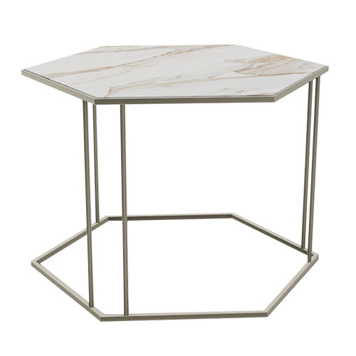 Mesa de centro Renee hexagonal