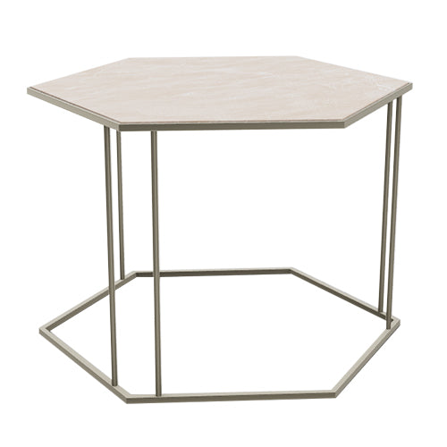Mesa de centro Renee hexagonal