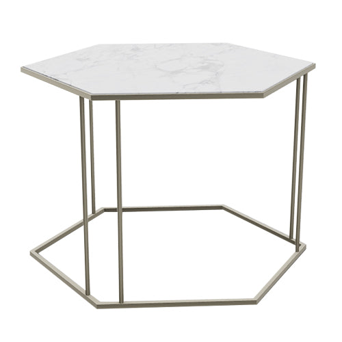 Mesa de centro Renee hexagonal