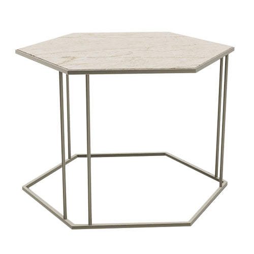 Mesa de centro Renee hexagonal