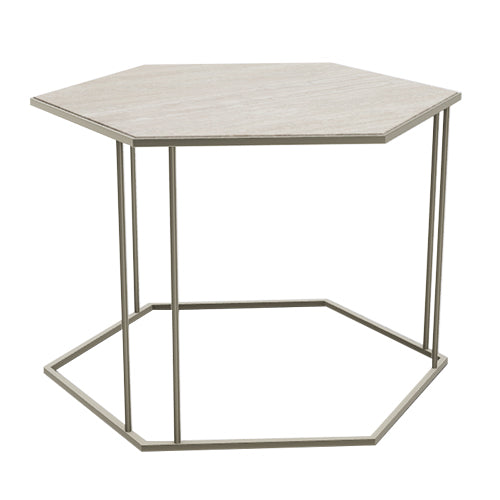 Mesa de centro Renee hexagonal