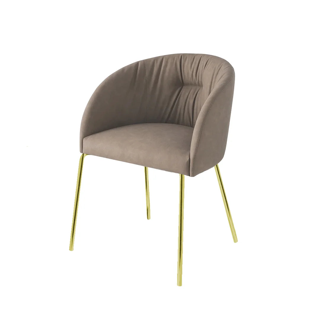 Silla de diseño italiano Rosie Soft metal. Muebles Italianos variant