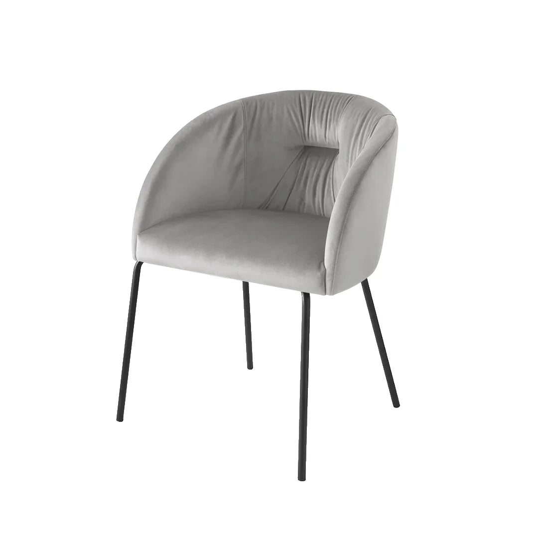 Silla de diseño italiano Rosie Soft metal. Muebles Italianos variant