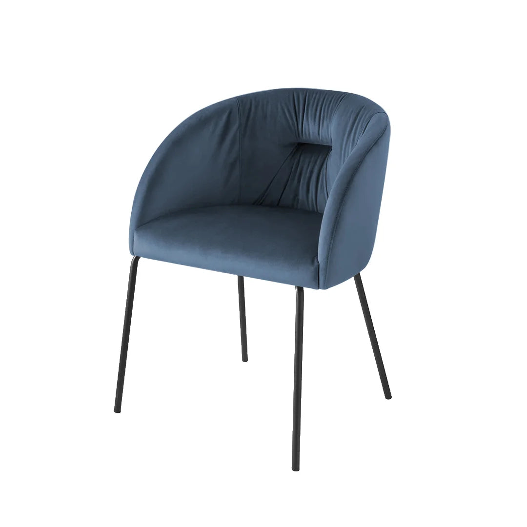 Silla de diseño italiano Rosie Soft metal. Muebles Italianos variant